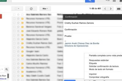 Cómo saber si han leído un correo enviado en Gmail