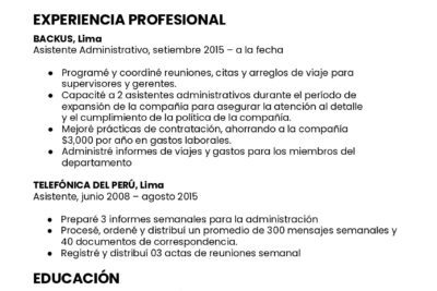 Conoces los mejores tipos de currículum para resaltar en tu búsqueda de trabajo