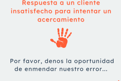 Cómo redactar una disculpa sincera y efectiva a un cliente