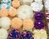 Cómo crear lazos grandes de tela para decorar espacios festivos