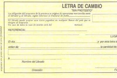 Tipos de vencimiento en la letra de cambio