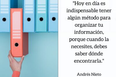 Técnicas para organización de la información en un lienzo