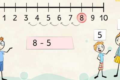 Cómo se posicionan números en la recta numérica
