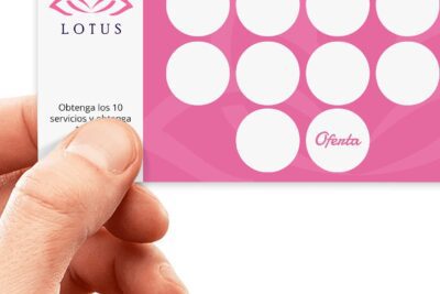 Tarjetas de fidelización originales y creativas