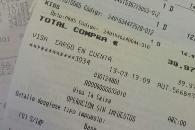 Por qué es importante conservar un ticket de compra
