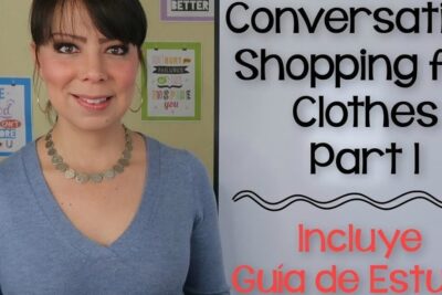 Interacción en inglés: Comprador y vendedor cara a cara
